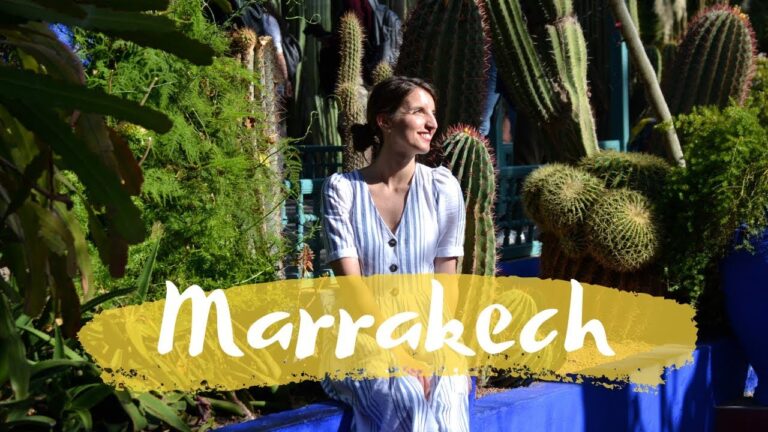 Descubre en 4 días qué hacer en tu viaje a Marrakech